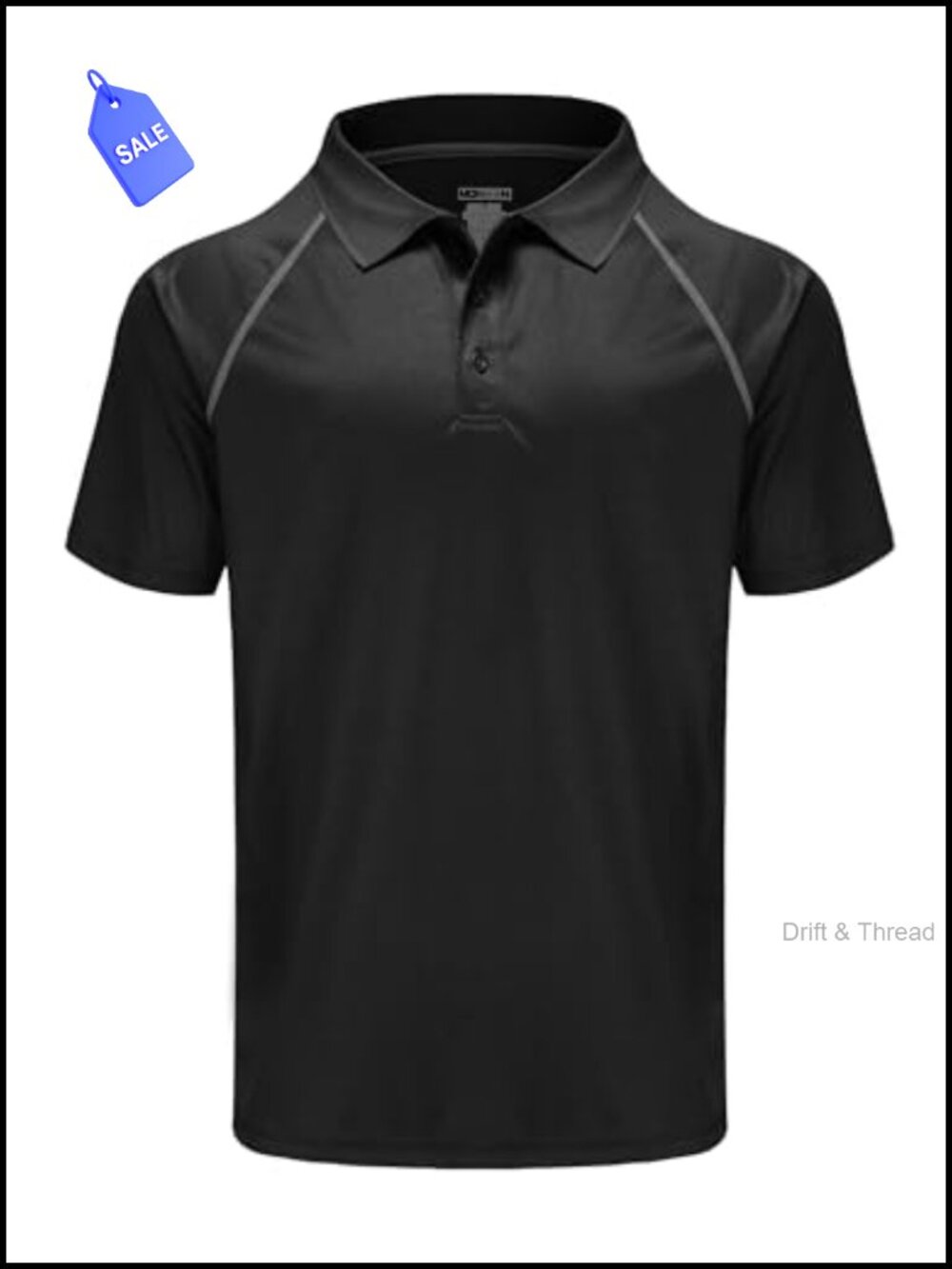 Men's Golf Polo Moisture Wicking Quick Dry Short Sleeve Athletic Shirt